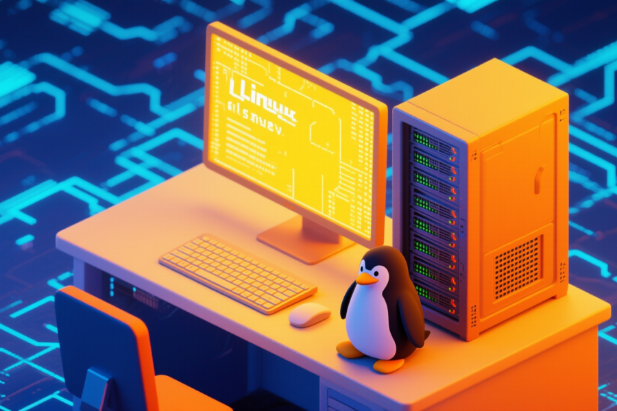 Linux desktop server