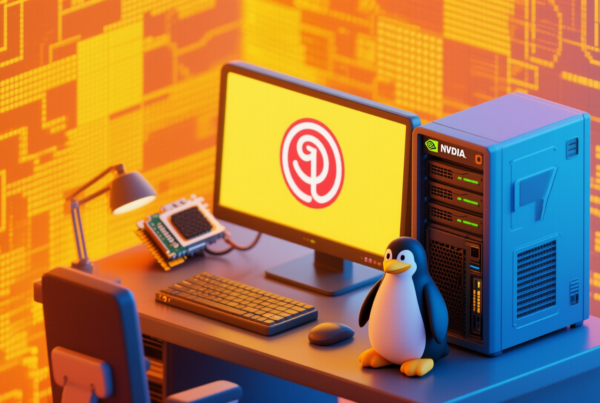 Linux desktop server with NVIDIA Graphics card